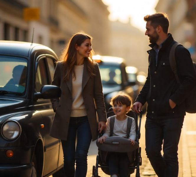 Taxi Travel with Kids